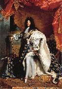 Hyacinthe Rigaud Louis XIV oil painting reproduction